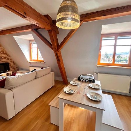 Duplex Au Coeur De Turckheim, 10 Min De Colmar Et Place De Parking Extérieur photo